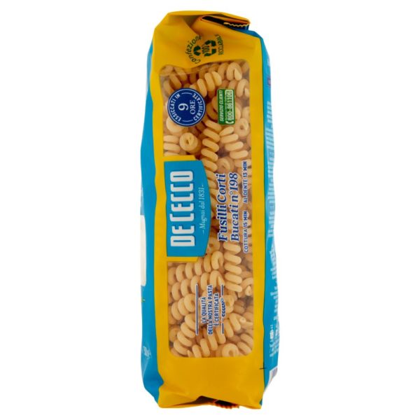 De Cecco Fusilli Corti Bucati n° 198 - 500g – Image 2