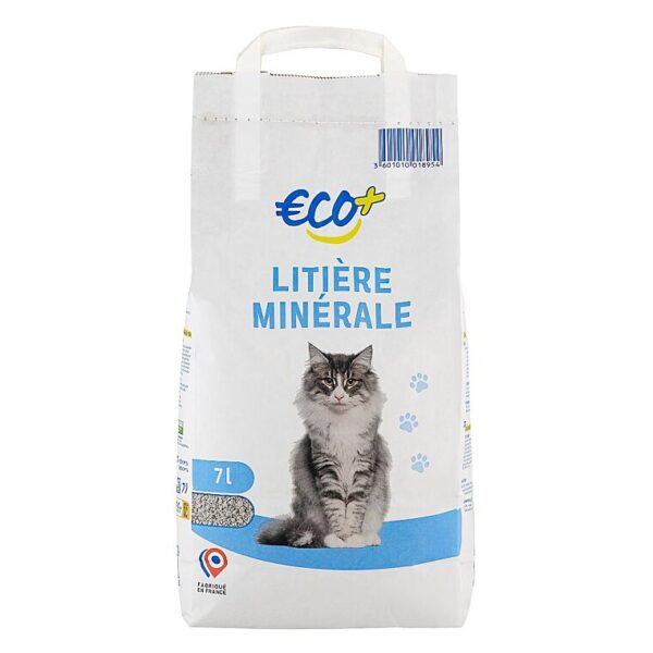 Litière pour chat 7L - Eco+