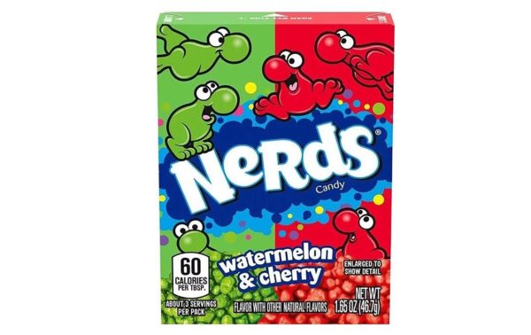 Nerds bonbons à la pastèque et à la cerise - 46g