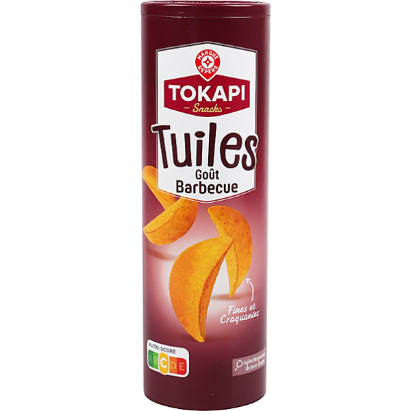 Tokapi tuiles goût barbecue - 170gr